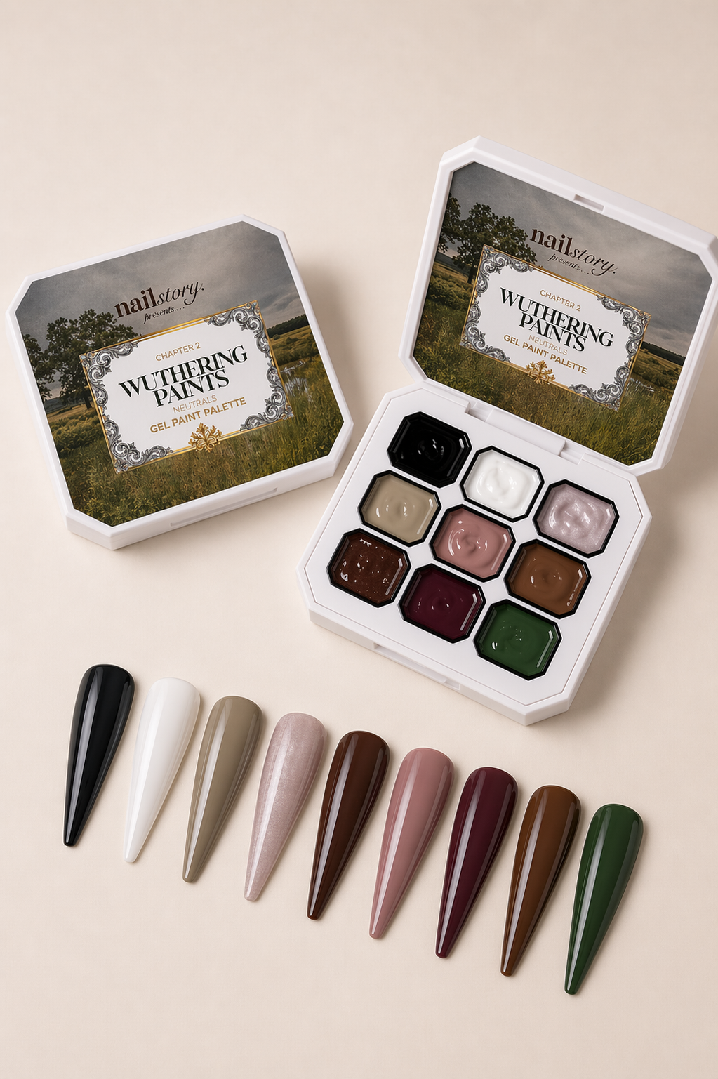 Chapters Gel Paint Palette - Wuthering Paints