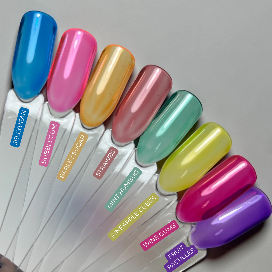 Jellybean (jelly glass) Shades Pure Gel Polish