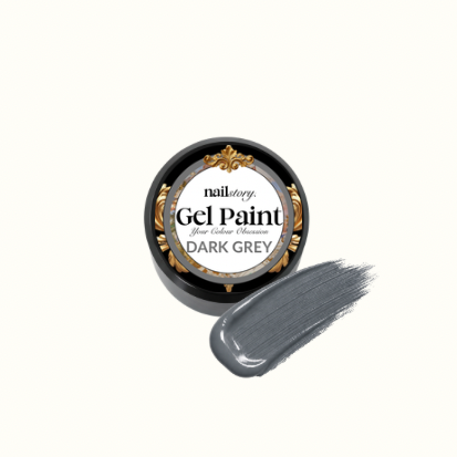 Dark Grey Gel Paint 15g