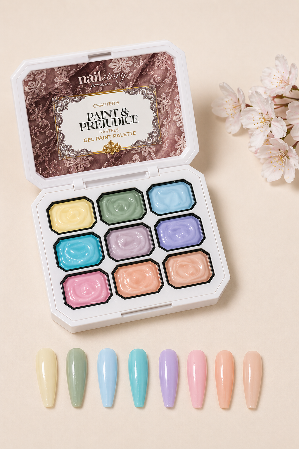 Chapters Gel Paint Palette - Paint & Prejudice