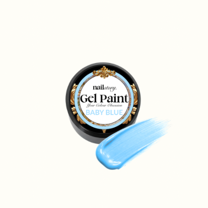 Baby Blue Gel Paint 15g