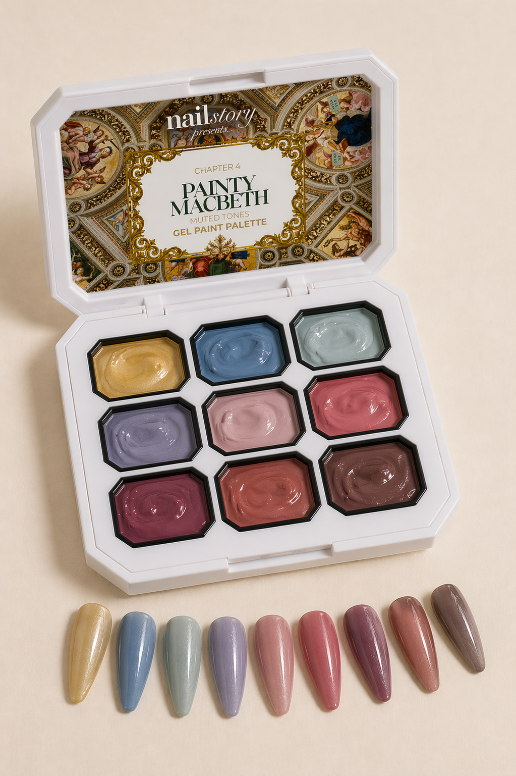 Chapters Gel Paint Palette - Painty Macbeth