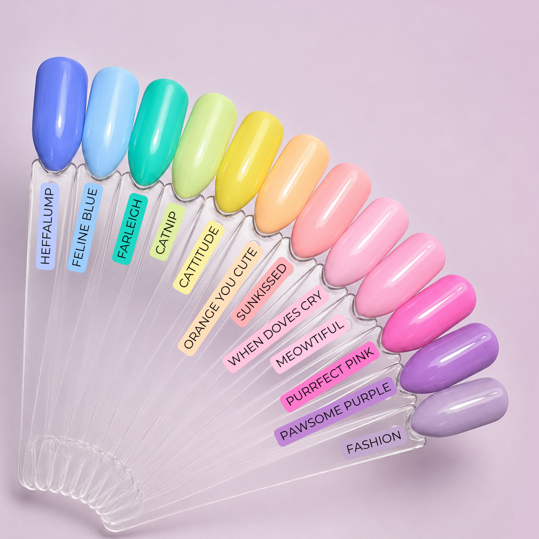 Purrfect Pink Shades Pure Gel Polish