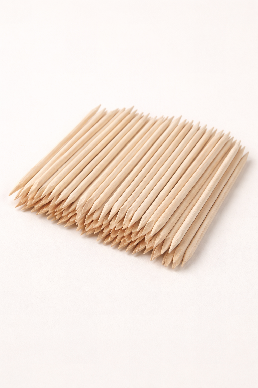 Orange Wood Tappy Sticks 100pc