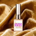 Glitz Gold Flake Hyperfocus Gel Top Coat