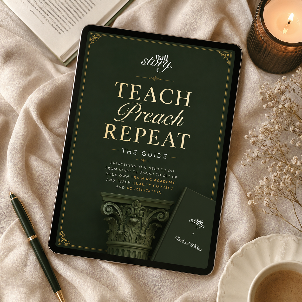 Teach, Preach,Repeat - The Nail Professionals Guide to Becoming an Educator